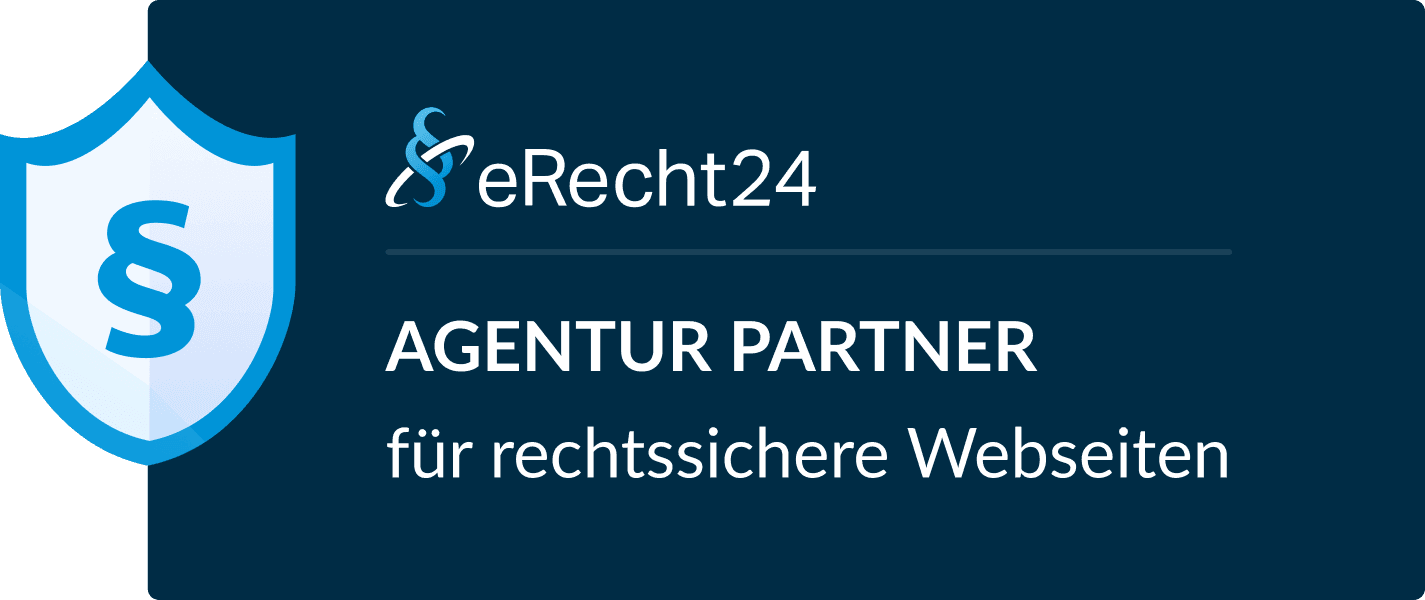 eRecht24 Agentur-Partner für rechtssichere Webseiten